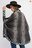 Animal Printed Mire Brushed Open Cardigan  - 2 Colors