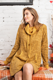 Cozy Winter Long Sleeve Sweater Dress
