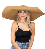 Straw Floppy Wired Sun Hat