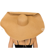 Straw Floppy Wired Sun Hat