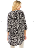 Rolled Sleeve Terra Top