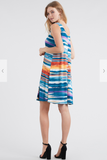 Ocean Sunset Tank Dress