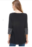Contrast Rose Garden Top