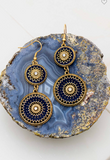 Filigree Medallion Earrings - 2 Earrings