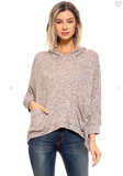 Hoodie Tunic with Pockets