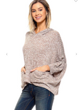 Hoodie Tunic with Pockets