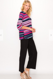 Candy Stripe Merrow Top