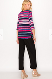 Candy Stripe Merrow Top
