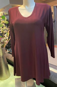 Burgundy Dress