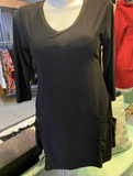 V-neck Tunic with Cool Pocket Detail