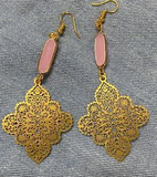 Gold Filigree Earrings