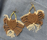 Threaded Teardrop Earrings