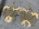 Threaded Teardrop Earrings
