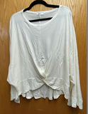 Ribbed Top with Dolman Sleeve