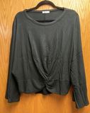 Ribbed Top with Dolman Sleeve