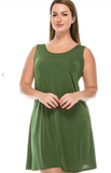 Forever Easy Dress Solid- Group 1