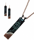 Pendant Necklace & Earring Set