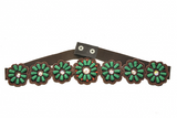 Flower Seed Beads Elastic Belt