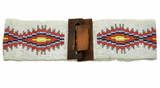 Seed Beads Stretch Wood Belt