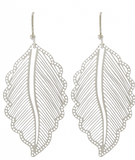 Hollow metal leaf
