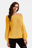 Double Take Off-Shoulder Long Sleeve Sweater