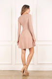 DS Knitted fit and flare dress