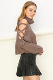 KEEP ME CLOSE LONG SLEEVE TURTLE NECK