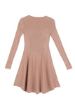 DS Knitted fit and flare dress